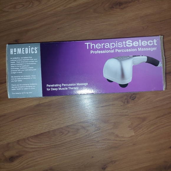 NWT HOMENEDICS MASSAGE NECK AND BACK TOOL - Picture 2 of 4